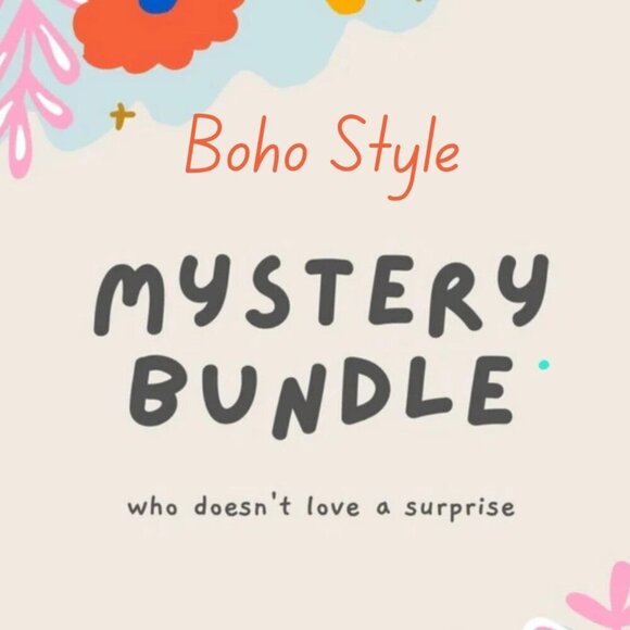 4 Piece Boho Hippie Style Mystery Surprise Bundle Deal Small - Picture 1 of 1